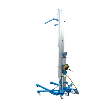 Manual Aluminum Mast Lift